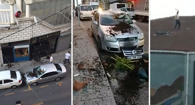 Kağıthane'de çatıya çıkan kişi ortalığı birbirine kattı!