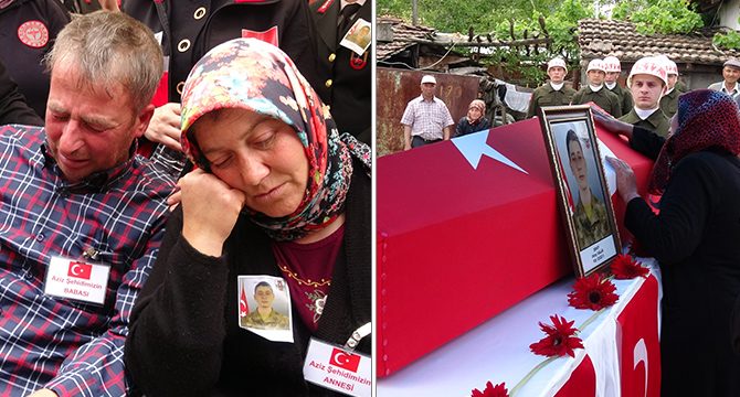 Balıkesir, şehidini gözyaşlarıyla uğurladı