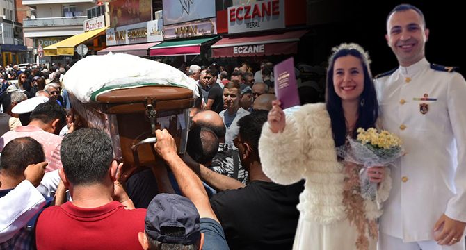Düğün gününde toprağa verildi