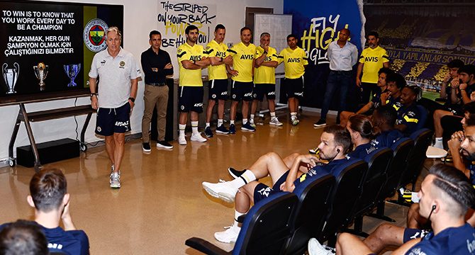 Jorge Jesus, takımla tanışma toplantısı gerçekleştirdi