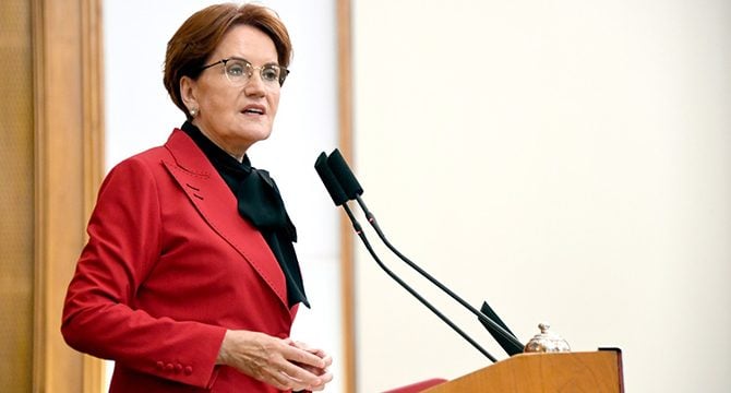 Akşener: Erdoğan yüzünden haksız duruma düşmekten kaygılıyız