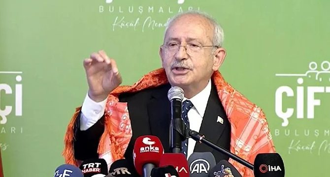 Kılıçdaroğlu: Taban fiyat uygulamasıyla çiftçiye zarar ettirmeyeceğiz