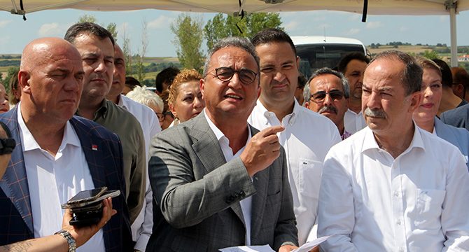 CHP'li Tezcan, Kapıkule'de 'Sıla Yolu' projesini başlattı