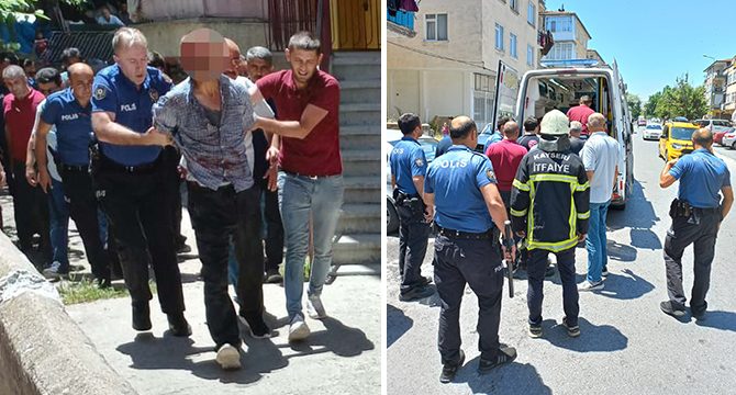 Kayseri'de korku dolu anlar: Eşinin alıkoyduğu kadını polis kurtardı