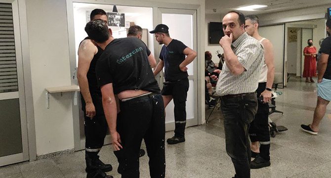 Fabrikanın kazan dairesinde patlama: 11 yaralı