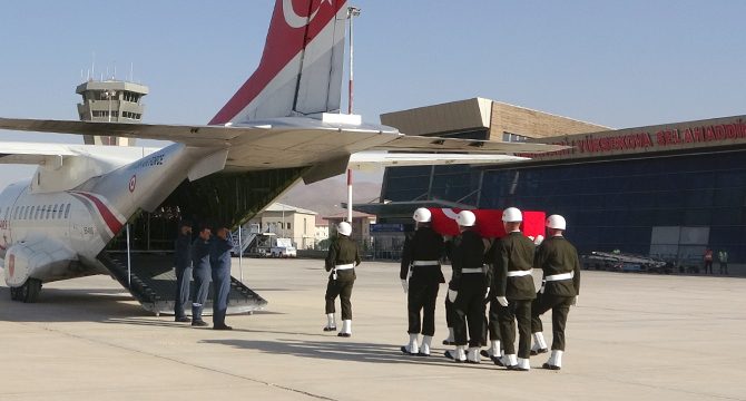 Pençe-Yıldırım şehidi memleketine uğurlandı