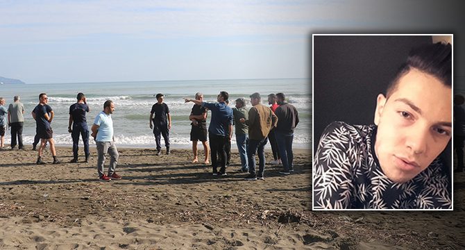 Yüzme bilmeyen Resul, fotoğraf çekilirken akıntıya kapılmış