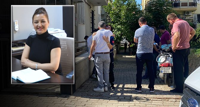 Dekan sekreteri evinde ölü bulundu
