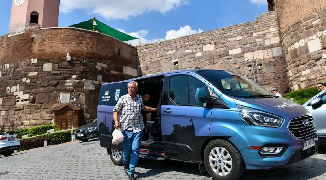 Ankara Kalesi ve Ulus çevresindeki ücretsiz ring seferleri devam ediyor