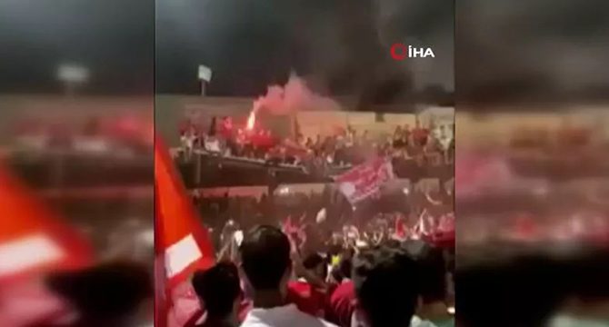 Libya’da tribün çöktü, çok sayıda kişi yaralandı