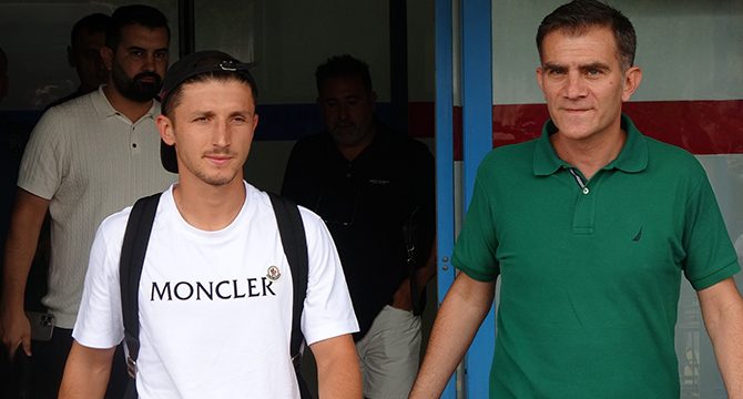 Trabzonspor’un yeni transferi Bardhi Trabzon’da