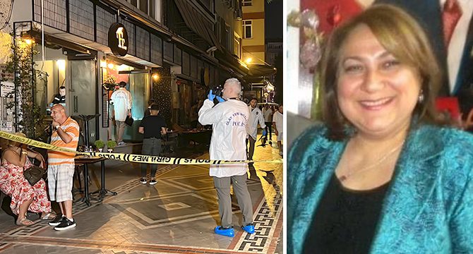 İstanbul’da kafede kadın cinayeti