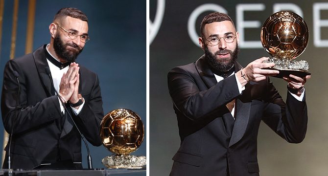 Ballon d'Or'un sahibi Karim Benzema
