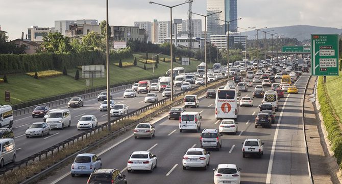 Trafiğe kaydı yapılan taşıt sayısı eylül ayında azaldı