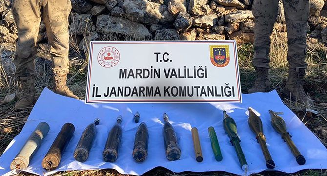 PKK'ya ait ağır silah mühimmatı ele geçirildi