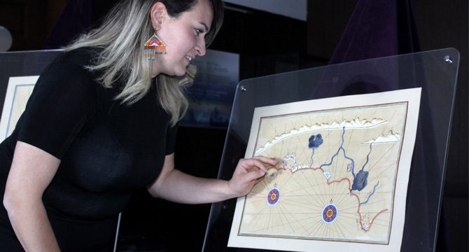 Piri Reis haritaları, minyatür sanatıyla tablolaştırıldı
