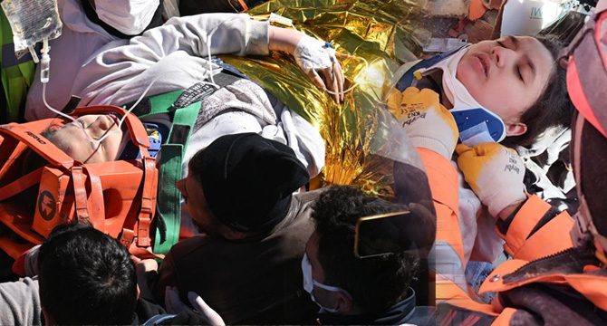 248 saat sonra enkazdan çıkıp mucizeyi gerçekleştiren Aleyna doktorları şaşırttı