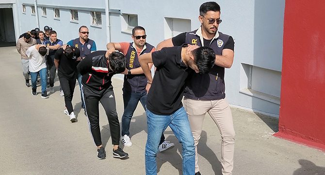 'Sazan sarmalı' yöntemi ile dolandırıcılığa 6 tutuklama
