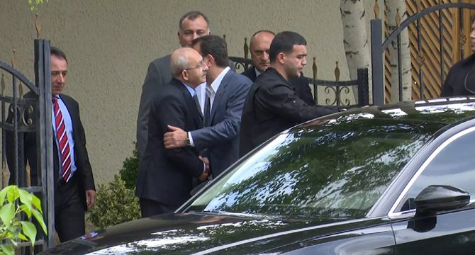 Kılıçdaroğlu ile İmamoğlu Ankara'da görüştü