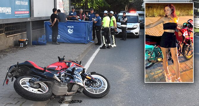 Trafik polislerinin uyardığı motosikletli Eda, 3 dakika sonra kazada öldü