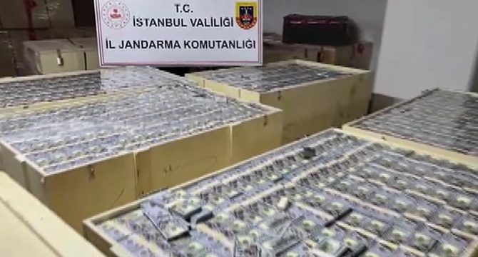 İstanbul'da sahte 1 milyar dolar ele geçirildi