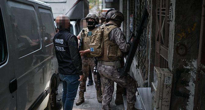 İstanbul'da uyuşturucu operasyonu