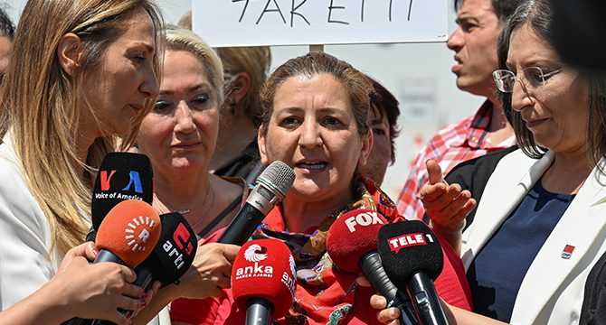 CHP Kadın Kollarından EPDK önünde basın açıklaması