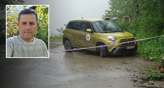 Trabzon'da cansız bedeni bulunan taksiciyle ilgili yeni detaylar