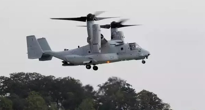 ABD askeri personelini taşıyan helikopter Avustralya'da düştü
