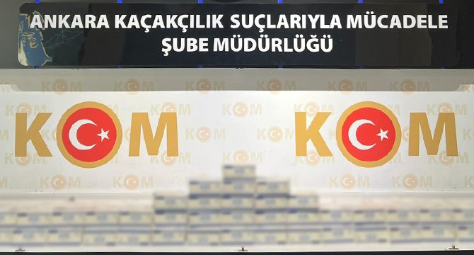 Ankara'da uyuşturucu operasyonu: 1 milyon liralık hap ele geçirildi