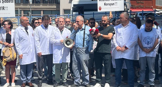 Veteriner hekimler, 1 günlüğüne iş bıraktı