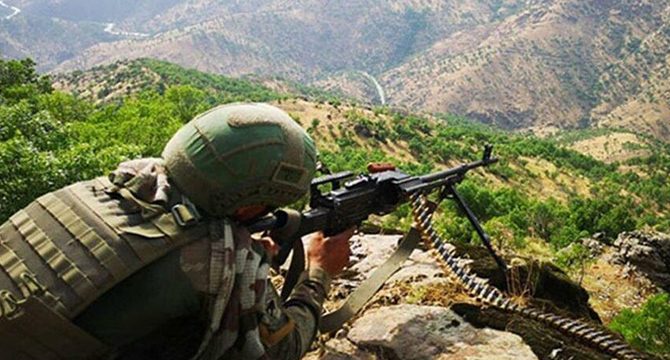MSB: 2 PKK’lı terörist etkisiz hale getirildi