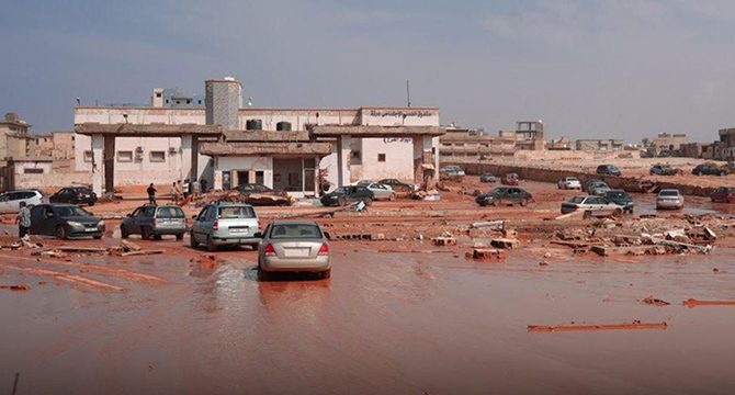 Libya'da sel nedeniyle 38 binden fazla kişi yerinden edildi