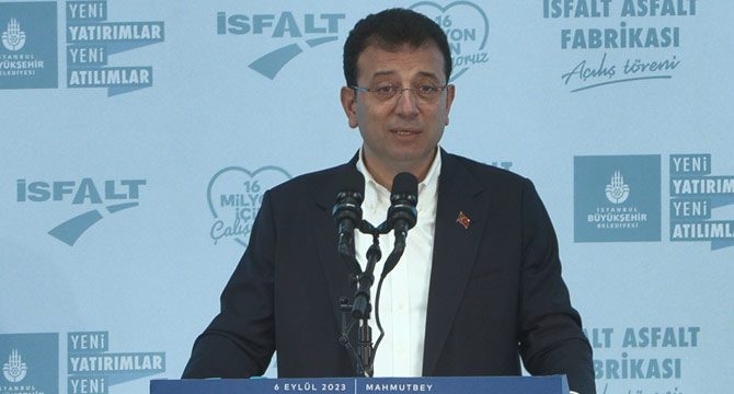 İBB Başkanı İmamoğlu'ndan sel felaketine ilişkin açıklama