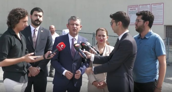 Özgür Özel, Gezi davası tutuklularını ziyaret etti